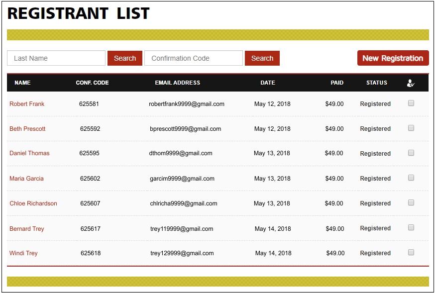 Registrant-List